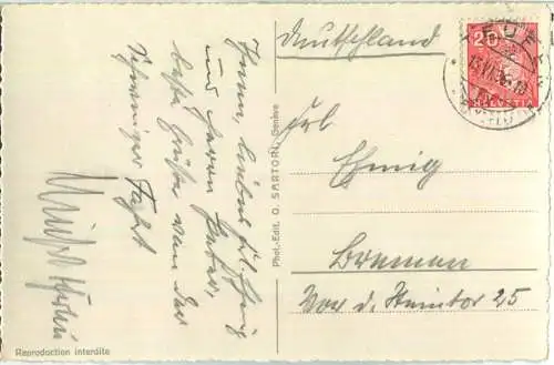 Sion - vue Generale - Edition O. Sartori Lausanne