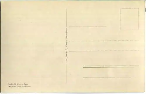 Pensier - Institut St. Dominique - Foto-Ansichtskarte - Luftbild Alpar Bern - Verlag O. Wyrsch Belp-Bern