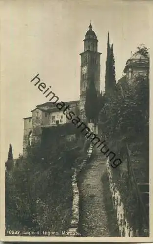 Lago di Lugano - Morcote - Foto-Ansichtskarte - Verlag Wehrli AG Kilchberg-Zürich