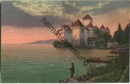 Chateau de Chillon - Edition Phototypie Co. Neuchatel