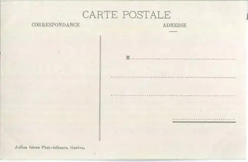 Chateau de Chillon et la Dent du Midi - Edition Jullien freres Geneve