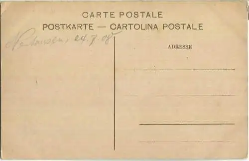 Rheinfall bei bengalischer Beleuchtung - Edition Photoglob Zürich