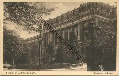 Berlin-Charlottenburg - Technische Hochschule 1930 - Verlag Conrad Junga Berlin