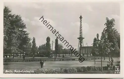 Berlin - Reichskanzler Platz - Foto-AK 50er Jahre - Verlag Klinke & Co. Berlin