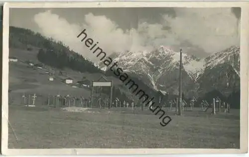 St. Lorenzen - Militärfriedhof - Foto-Ansichtskarte - Verlag Josef Seeböck Wien