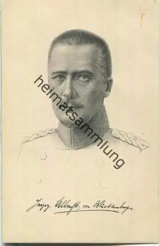 Herzog Albrecht von Württemberg - Verlag Stengel & Co GmbH Dresden Nr. 49132