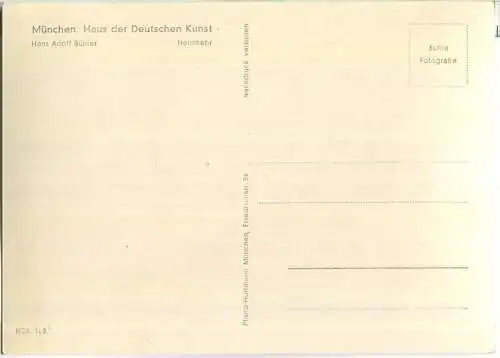 HDK158 - Heimkehr - Hans Adolf Bühler - Verlag Photo-Hoffmann München