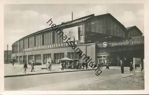 Berlin - Bahnhof Friedrichstrasse - Foto-AK 1951 - Verlag Trinks & Co. Leipzig