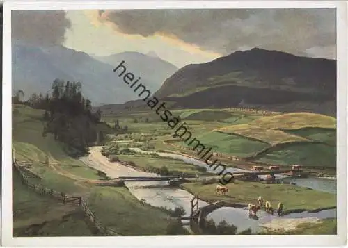 HDK199 - Abend an der Taurach - Hans Frank - Verlag Heinrich Hoffmann München