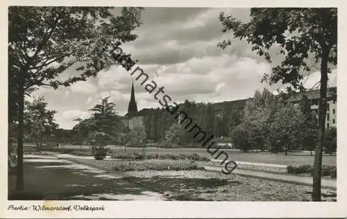 Berlin - Volkspark - Foto-AK 50er Jahre - Verlag Kunst und Bild Berlin