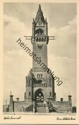 Berlin - Kaiser-Wilhelm-Turm - Foto-AK 1950 - Verlag H. Locke Berlin