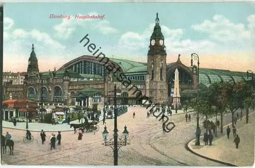 Hamburg - Hauptbahnhof - Verlag W. F. Nfl. Hamburg