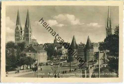 Lübeck - Puppenbrücke - Verlag Schöning & Co Lübeck