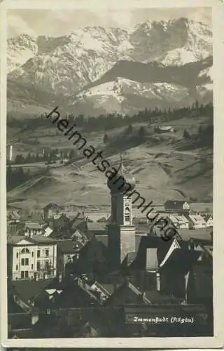 Immenstadt - Foto-Ansichtskarte - Verlag H. Hipp Immenstadt