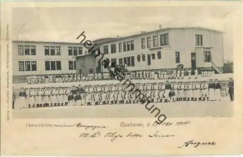Cuxhaven - Chargirübung - Chargierübung - Matrosen - Verlag Charles Angelbeck Cuxhaven