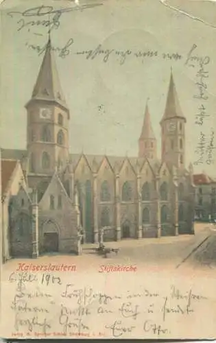 Kaiserslautern - Stiftskirche - Verlag W. Springer Söhne Strassburg