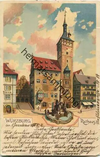 Würzburg - Rathaus