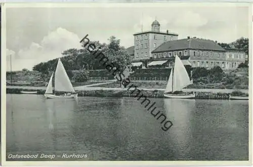 Ostseebad Deep - Kurhaus - Verlag Stengel & Co Dresden