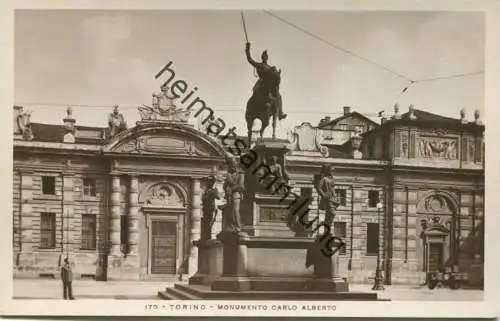 Torino - Monumento Carlo Alberto - Foto-AK - vera Fotografia