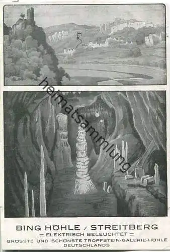 Bing-Höhle - Streitberg - Verlag Rottner & Keller Nürnberg