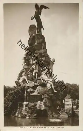 Torino - Monumento al Frejus - Foto-AK - vera Fotografia