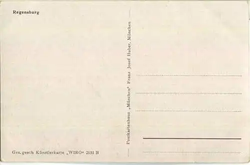 Regensburg - Gesamtansicht - Verlag Franz Josef Huber München