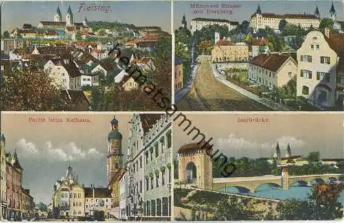 Freising - Münchner Strasse - Rathaus - Verlag Gebr. Metz Tübingen