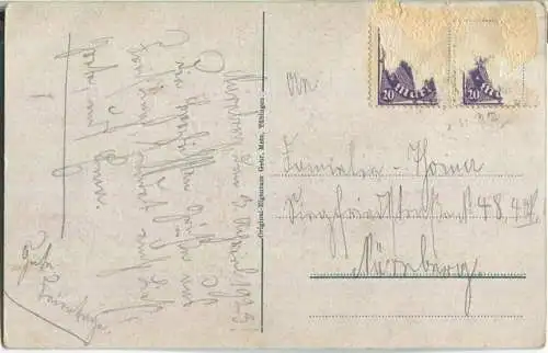 Freising - Münchner Strasse - Rathaus - Verlag Gebr. Metz Tübingen