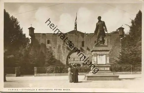 Torino - Cittadella e Monumento Pietro Micca - Foto-AK - vera Fotografia