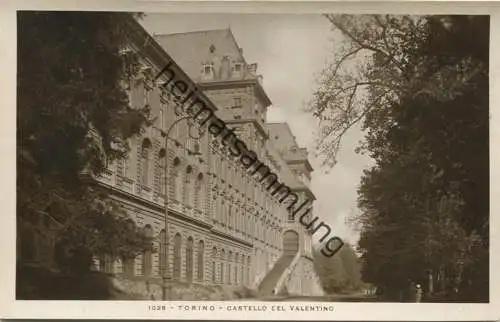 Torino - Castello del Valentino - Foto-AK - vera Fotografia