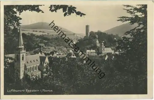 Eppstein im Taunus - Foto-Ansichtskarte 20er Jahre - Verlag Ludwig Klement Frankfurt
