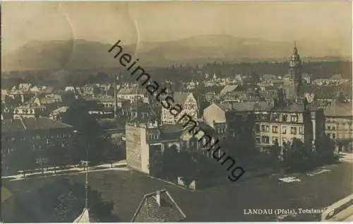 Landau - Gesamtansicht - Foto-Ansichtskarte - Verlag Wilhelm Maul Ludwigshafen