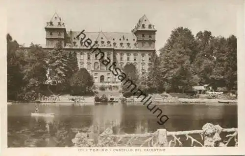 Torino - Castello del Valentino - Foto-AK - vera Fotografia