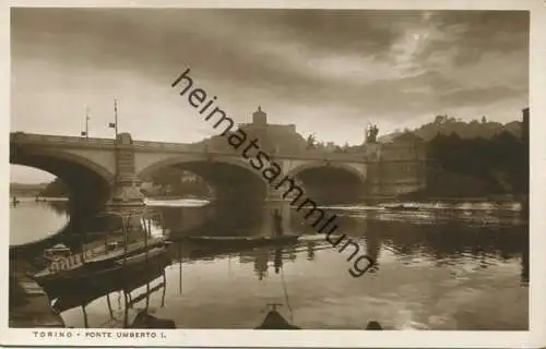 Torino - Ponte Umberto I. - Foto-AK - vera Fotografia