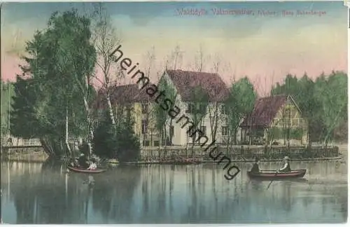 Waldidylle Valznerweiher - Inhaber Hans Bubenberger - Verlag Hermann Mattin Nürnberg