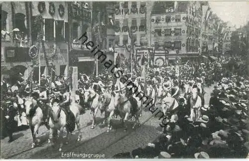Nürnberg - Eröffnungsgruppe - Deutsches Sängerbundesfest 1912 - Verlag Heerdegen-Barbeck Nürnberg