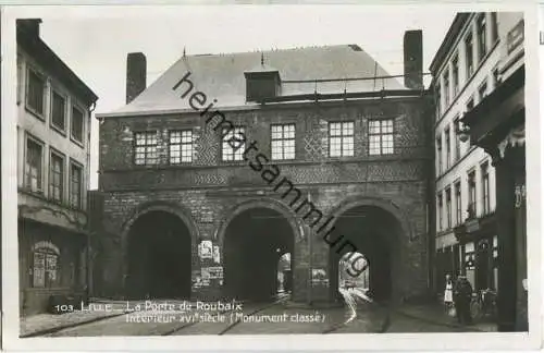 Lille - La Porte de Roubaix - Foto-AK Verlag La Cigogne Lille