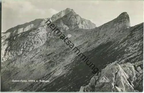 Hochtor-Spitze - Rosskuppe - Foto-Ansichtskarte - Verlag Brüder Lenz Dobl bei Graz