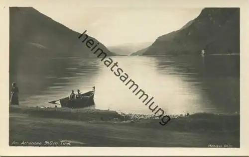 Am Achensee - Foto-AK