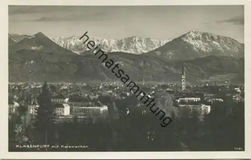 Klagenfurt - Foto-AK - Verlag Franz Schilcher Klagenfurt 1929