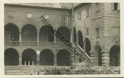 Klagenfurt - Landhaus - Foto-AK - Verlag Franz Schilcher Klagenfurt 1928