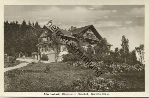 Marienbad - Höhenhotel Sennhof