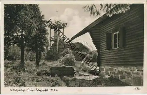 Fichtelgebirge - Schneeberggipfel - Foto-AK - Verlag Photo-Kohlbauer Pfronten
