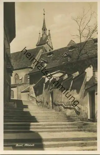 Basel - Altstadt - Foto-AK - Edition Photoglob Zürich