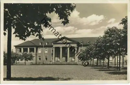 Frankfurt - Höchst - Städtisches Krankenhaus - Med. Klinik I - Foto-Ansichtskarte - Verlag Franz Harz Ffm.-Höchst