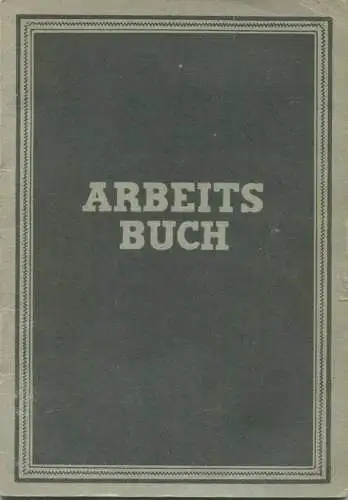 DDR - Arbeitsbuch 1951