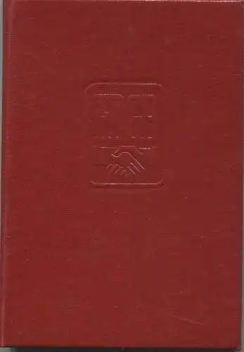 DDR - FDGB Mitgliedsbuch - Freier Deutscher Gewerkschaftsbund - IG Metall Leipzig - Beiträge von 1971 bis 1980
