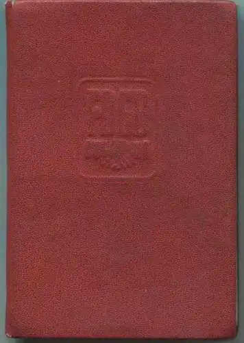 DDR - FDGB Mitgliedsbuch - Freier Deutscher Gewerkschaftsbund - IG Metall Leipzig - Beiträge von 1970 bis 1979