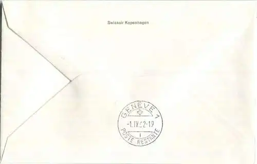 Swissair - First Jet Flight - Caravelle - Copenhagen-Genf 1962