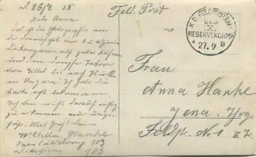 Truppentransport auf der Donau am 3. und 4. Juni 1915 - von Österreich nach Ungarn - mit Zugmaschinen - Foto-AK - Feldpo